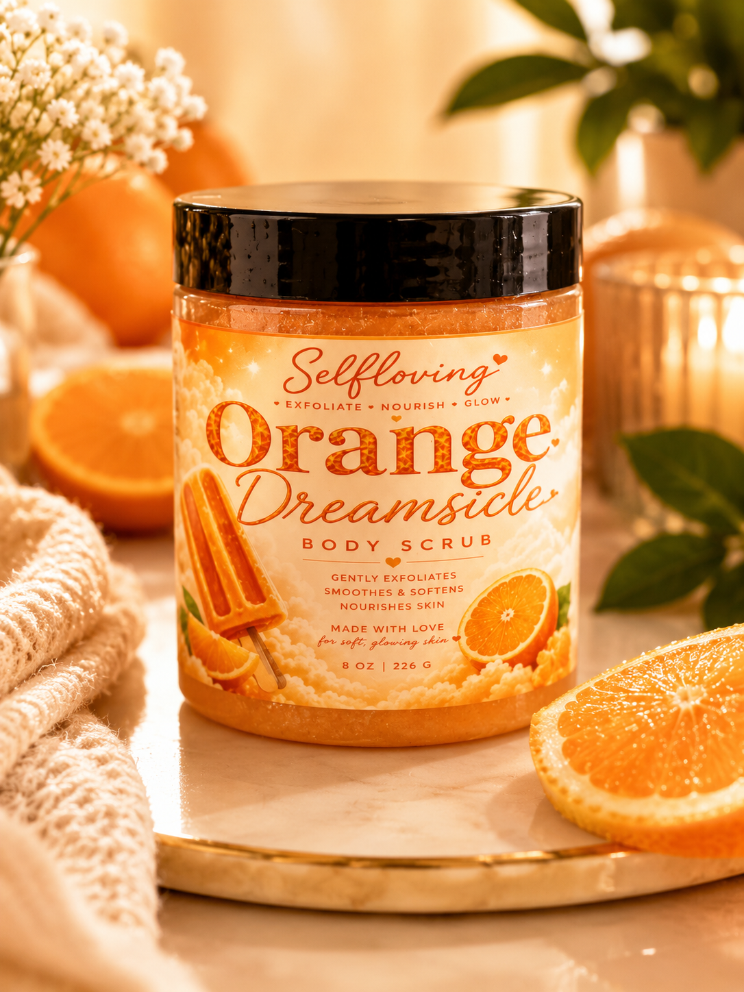 Orange Dreamsicle Body Scrub
