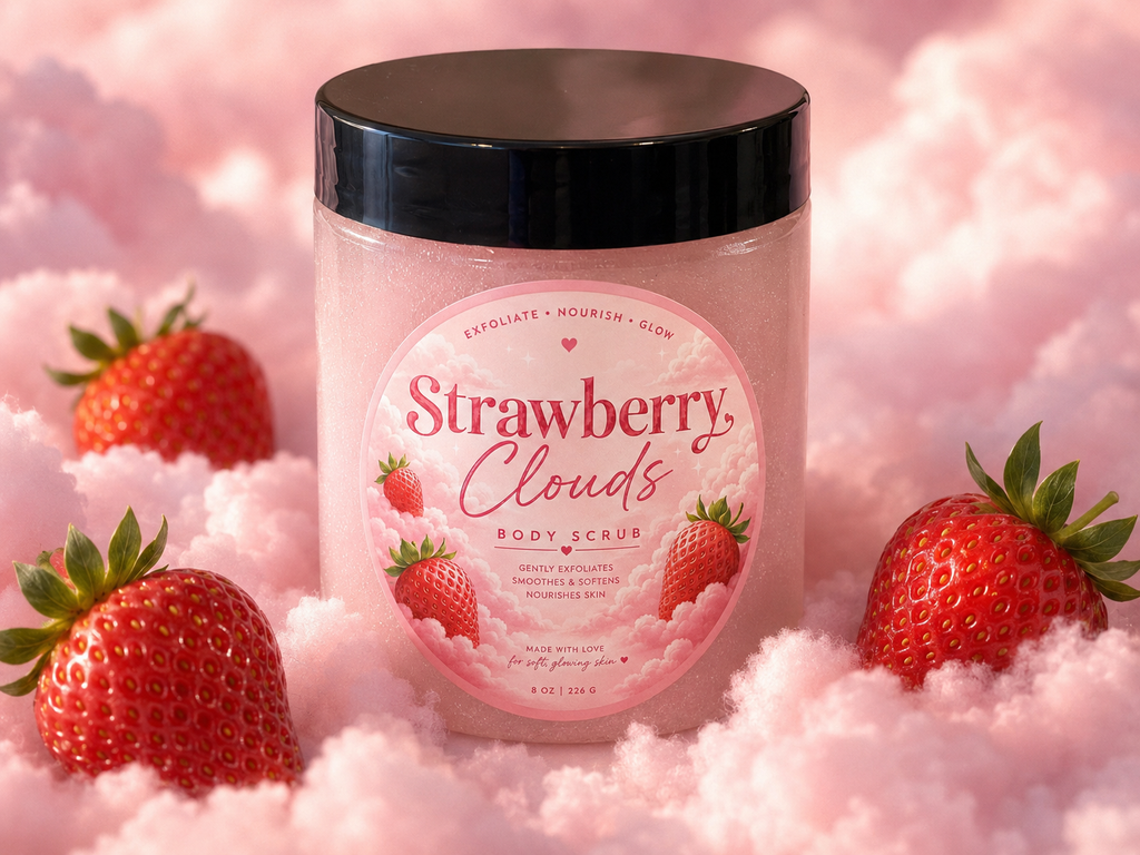 Strawberry Clouds Body Scrub