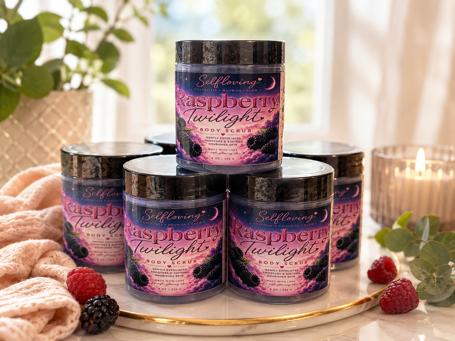 Raspberry Twilight Body Scrub