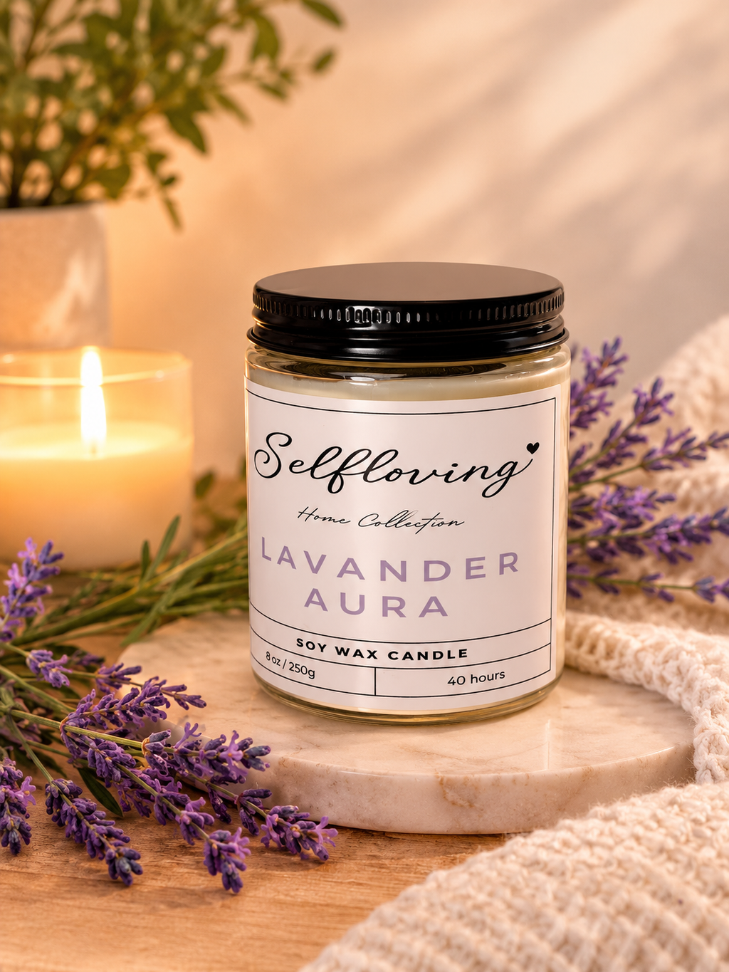 Lavender Aura Candle