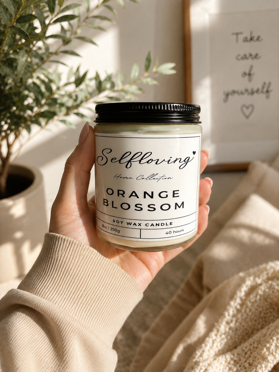 Orange Blossom | Hand-Poured Soy Wax Candle